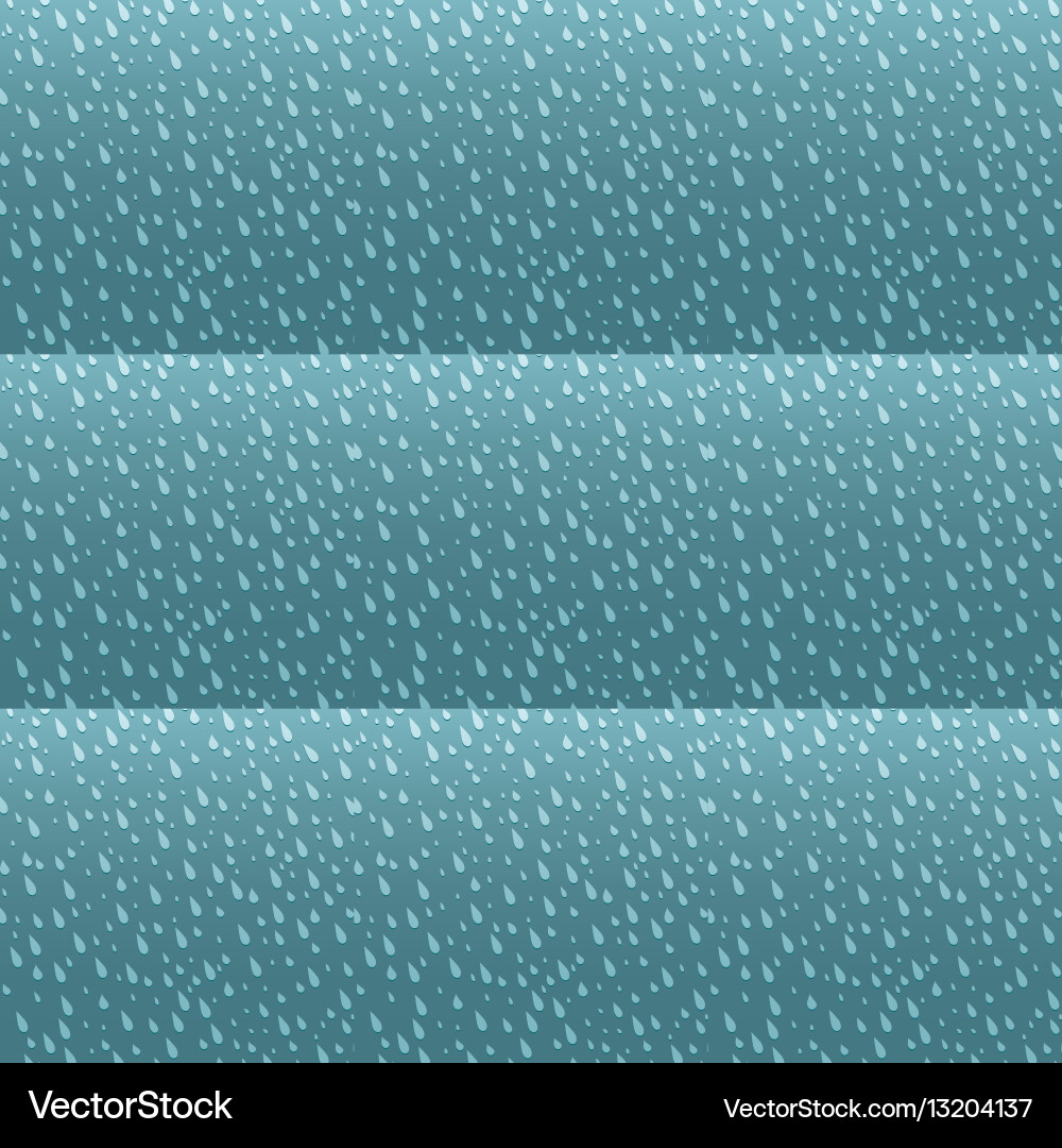 Rain drops pattern Vector Image