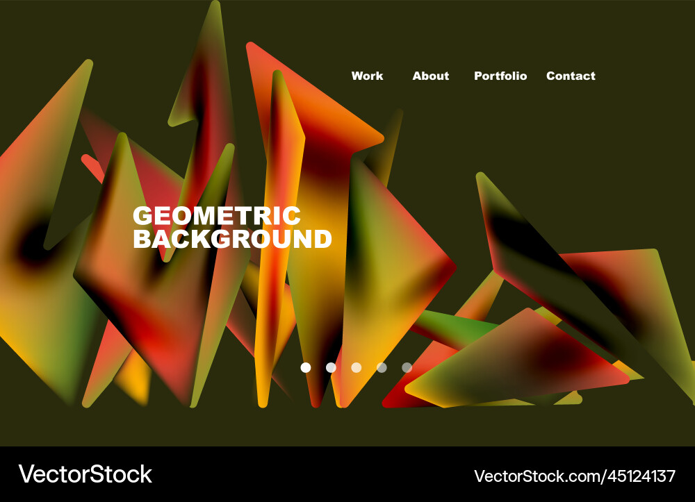 Shards shape composition abstract background web Shards shape composition abstract background web Vector Image