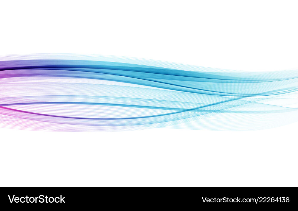 Abstract colorful background color wave vector image