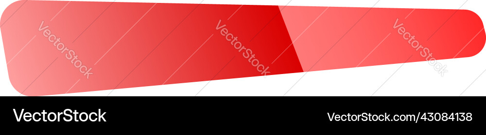 Button banner rectangle shape template Button banner rectangle shape template vector image