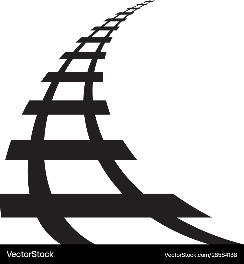 Designvorlage für Eisenbahnsymbole isoliert Designvorlage für Eisenbahnsymbole isoliert vektorbild