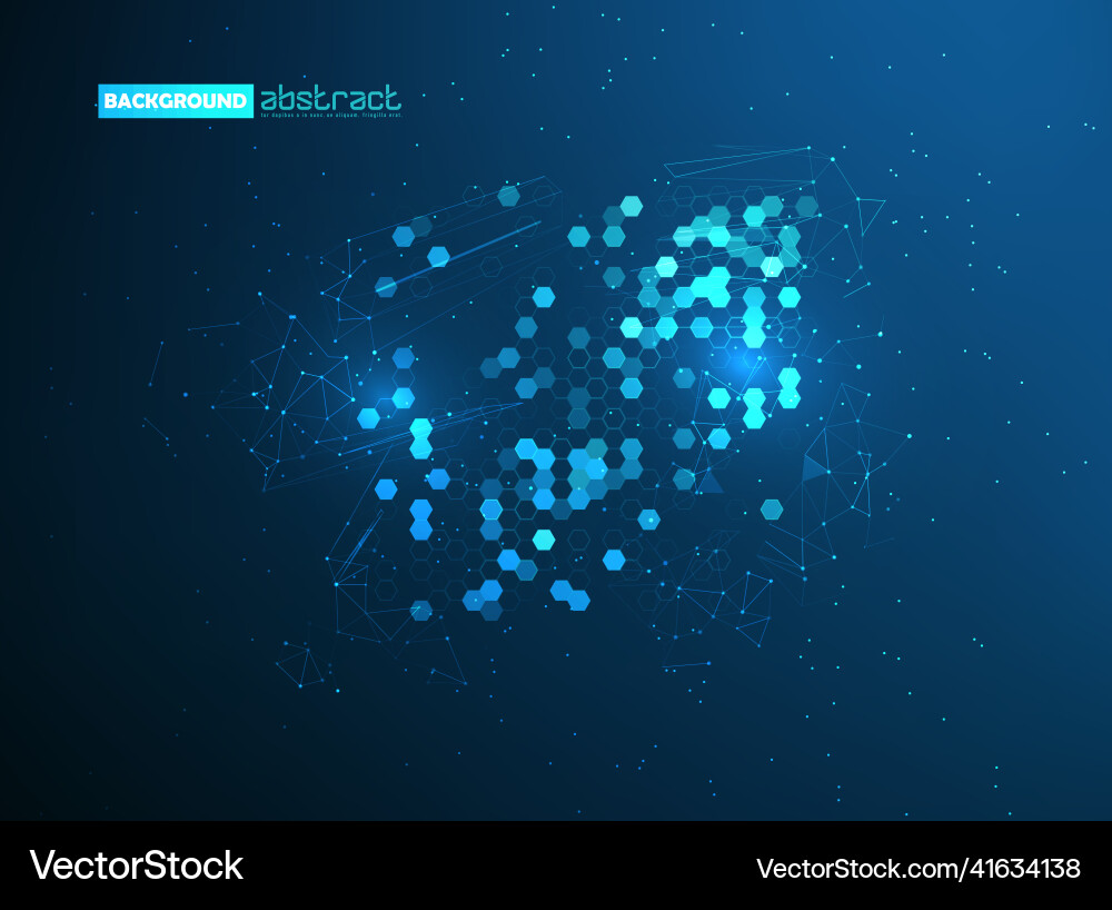 Matrix of countless blocks Matrix of countless blocks vector image