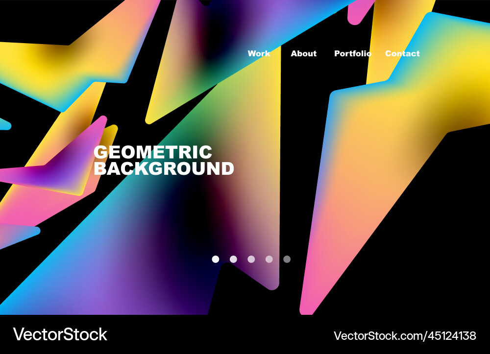 Shards shape composition abstract background web Shards shape composition abstract background web vector image