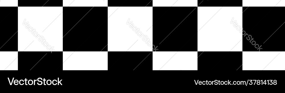 Wide format checkered pattern background Vector Image