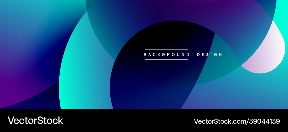 Abstract overlapping lines and circles geometric Abstract overlapping lines and circles geometric vector image