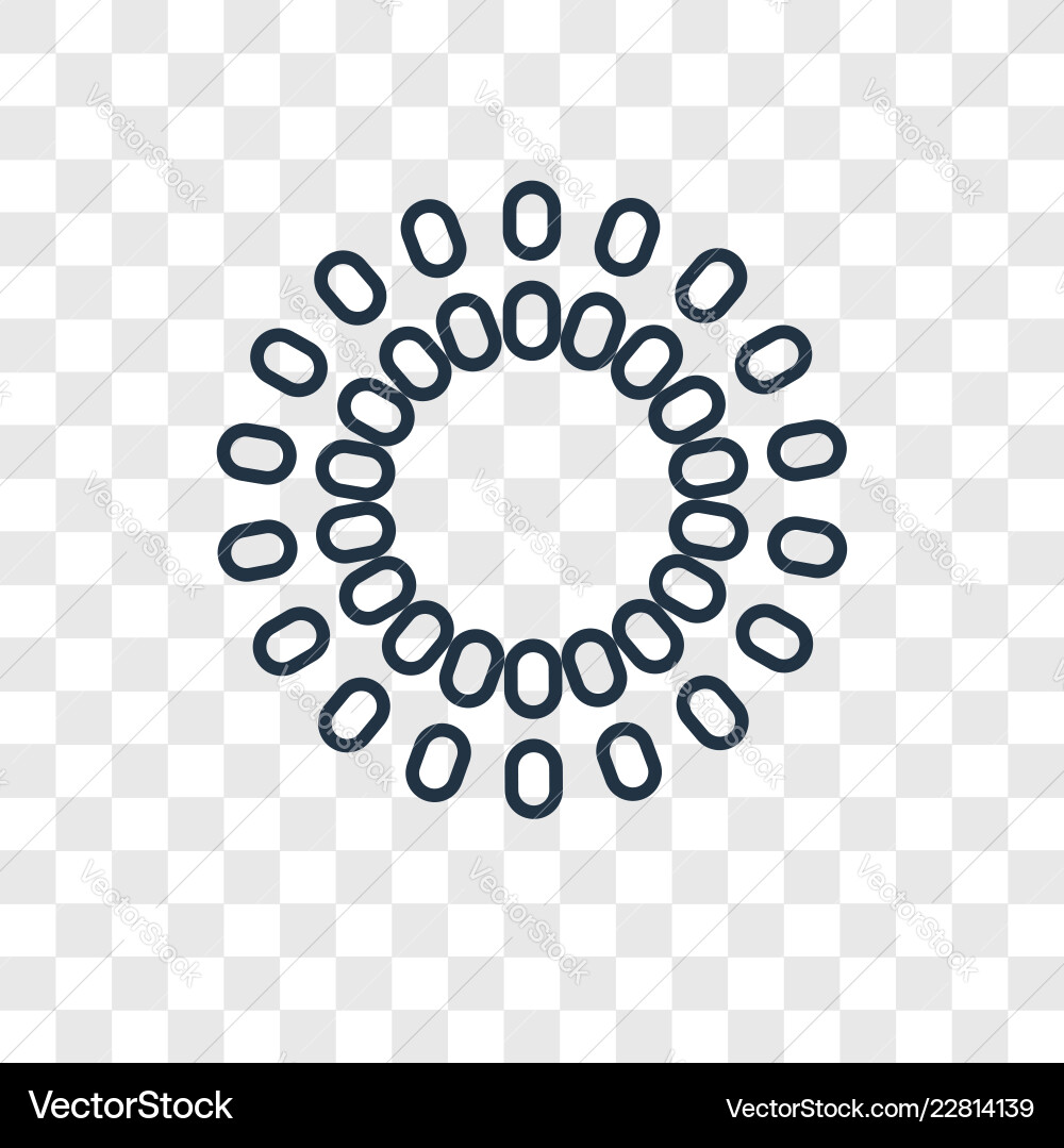 Loading concept linear icon isolated Vector Image