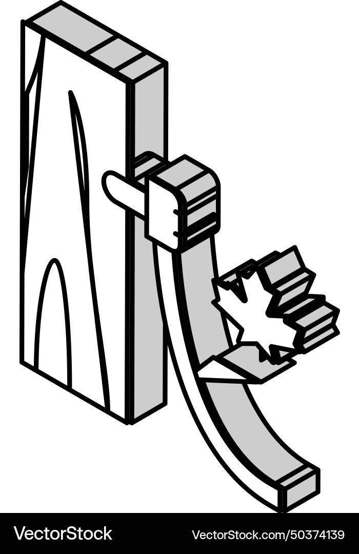 Maple sap collection using tubing method Vector Image