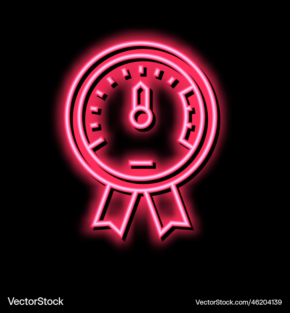 Project execution on time color icon Vector Image