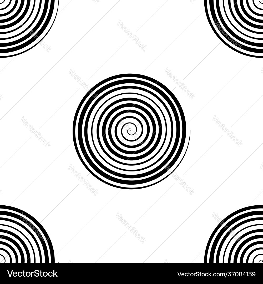 Repeatable pattern with spiral swirl twirl shape Repeatable pattern with spiral swirl twirl shape vector image