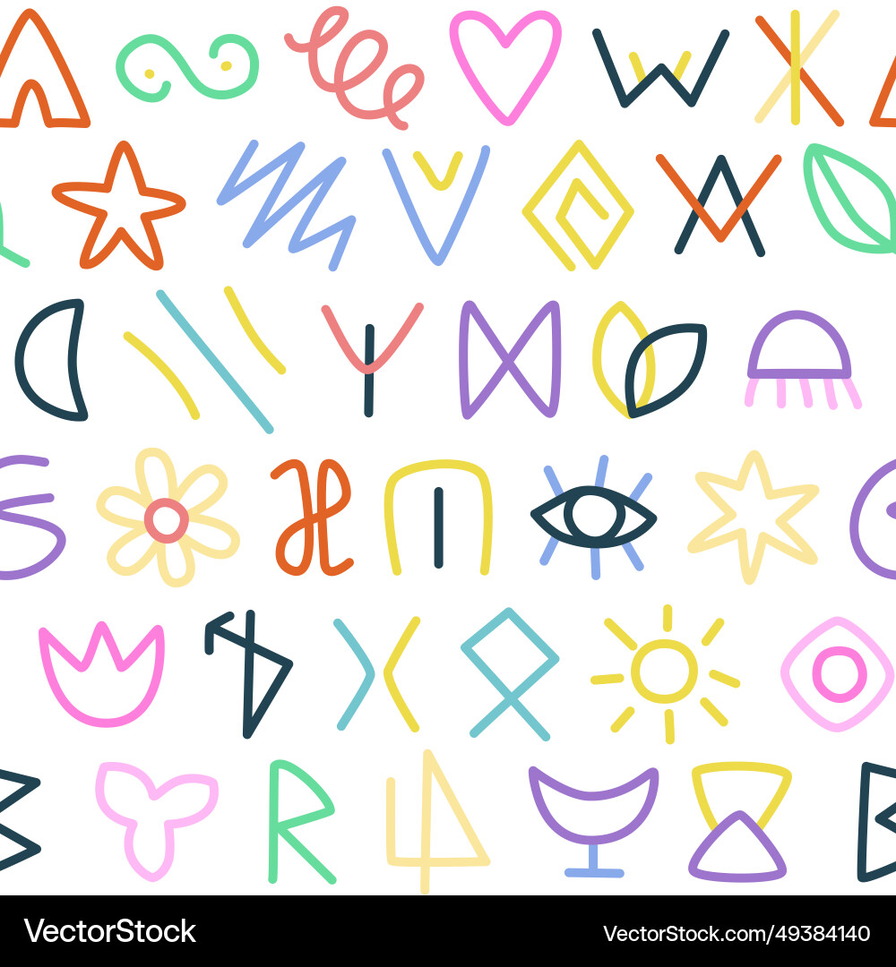 Abstract squiggle pattern Abstract squiggle pattern vector image