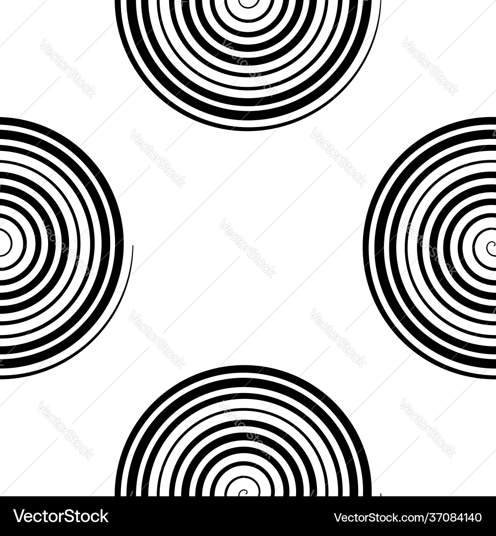 Repeatable pattern with spiral swirl twirl shape Repeatable pattern with spiral swirl twirl shape vector image