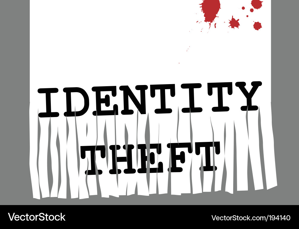 Shredding Paper for Security Vector Image