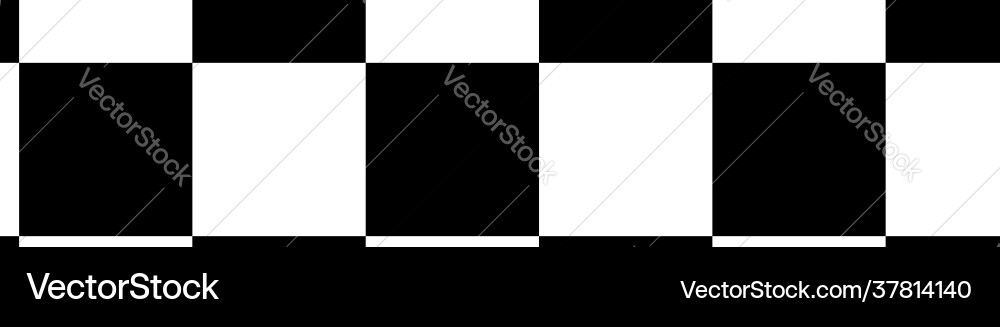 Wide format checkered pattern background Vector Image