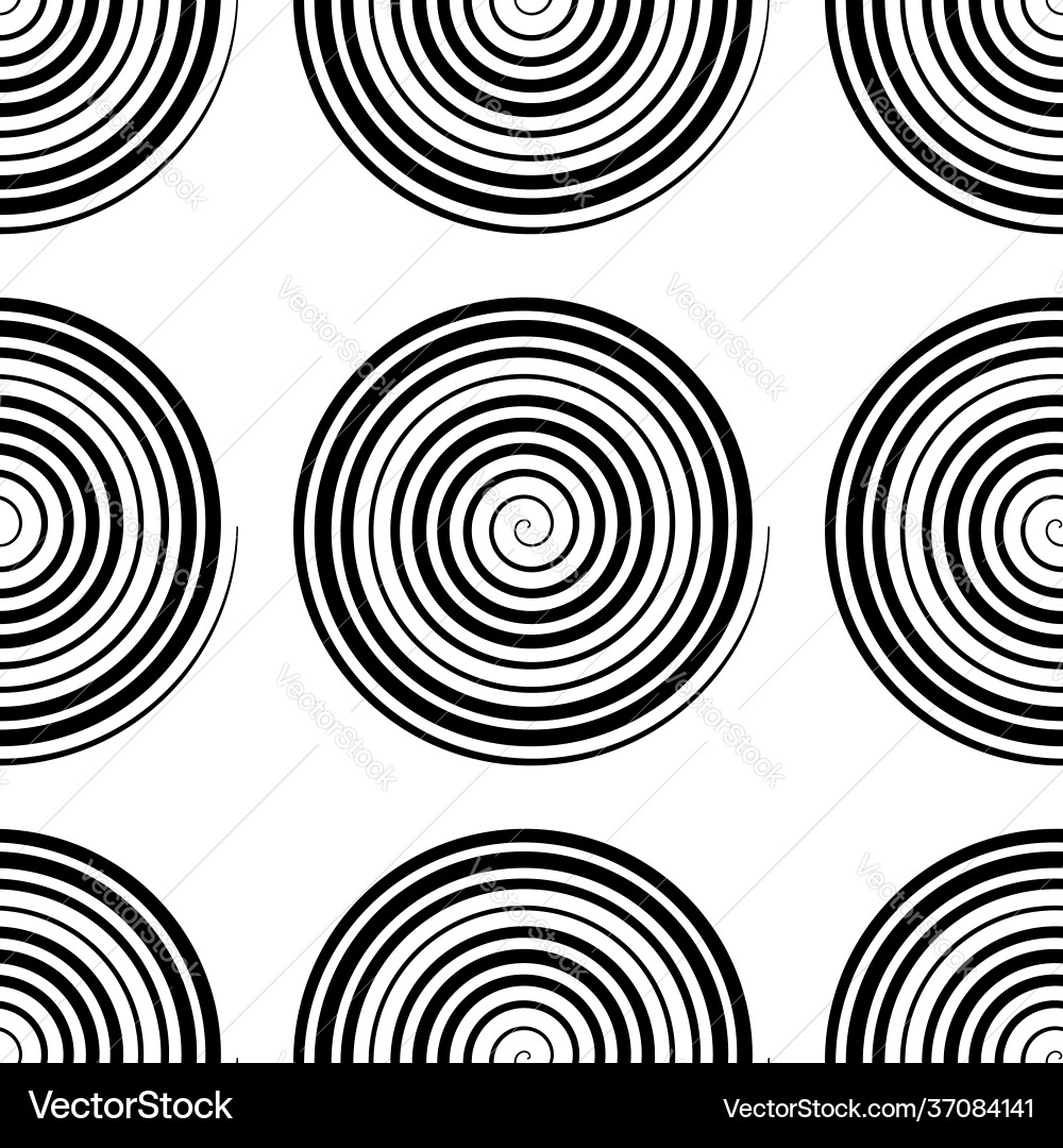Repeatable pattern with spiral swirl twirl shape Repeatable pattern with spiral swirl twirl shape vector image
