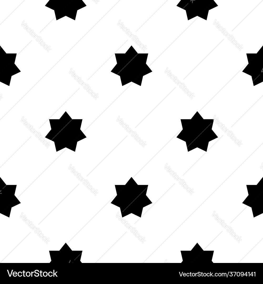 Repeatable seamless star shape pattern Repeatable seamless star shape pattern vector image