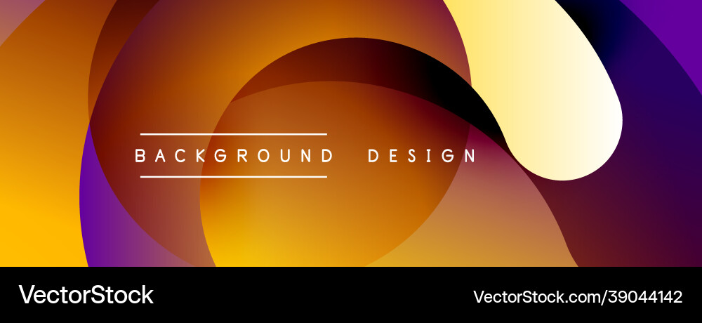 Abstract overlapping lines and circles geometric Abstract overlapping lines and circles geometric Vector Image