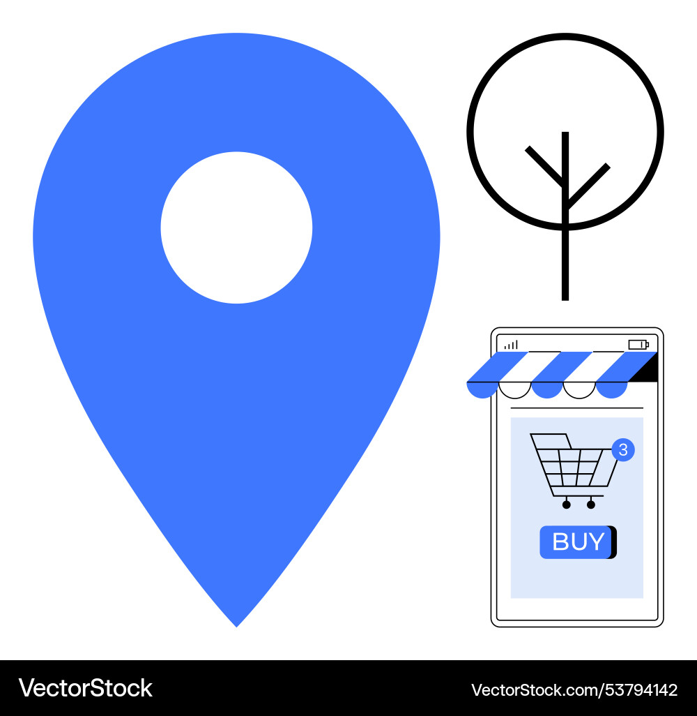 Shopping and navigation icon set in a minimalist Shopping and navigation icon set in a minimalist vector image
