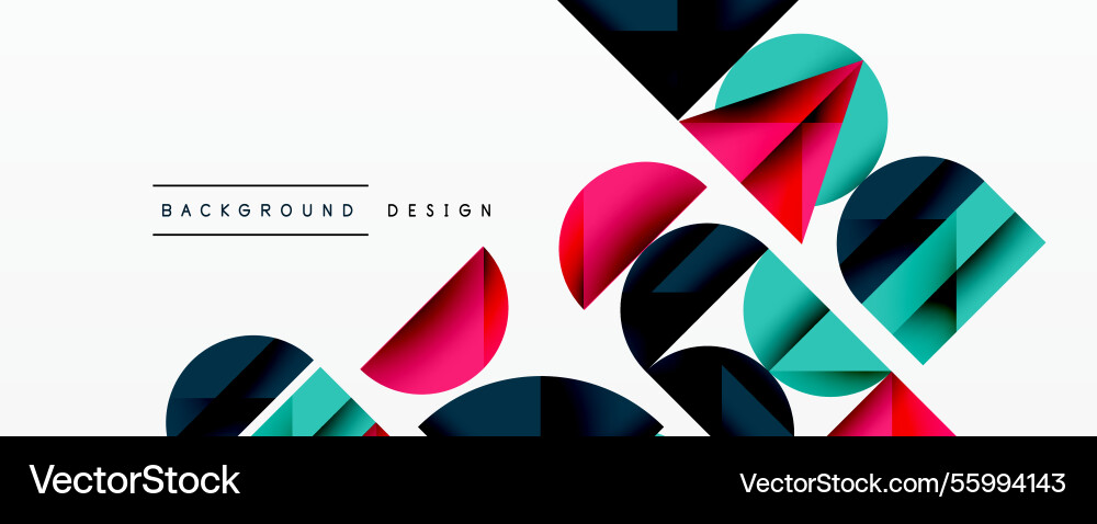 Abstract geometric pattern with intersecting Abstract geometric pattern with intersecting vector image