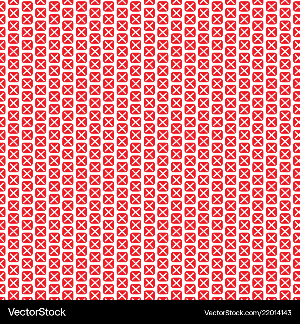 Pattern background check box icon Vector Image