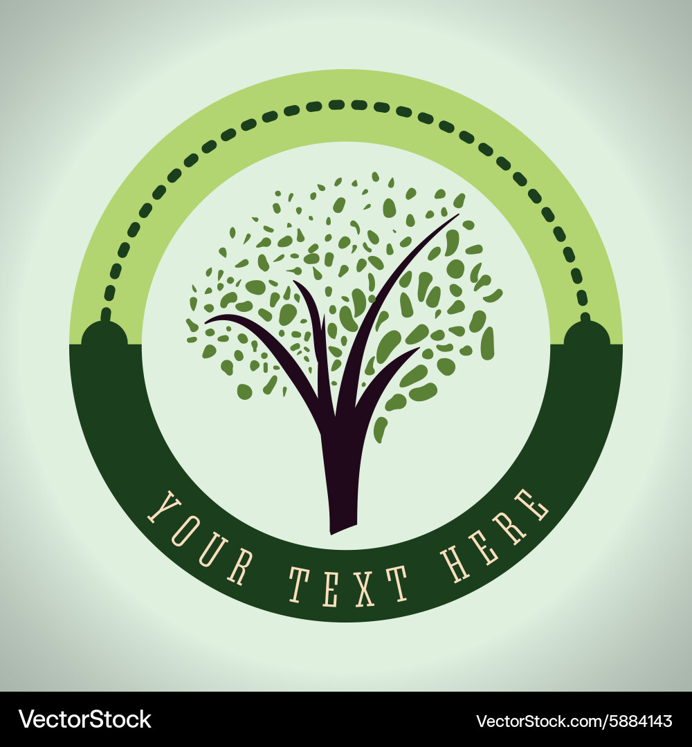 Tree design vector image
