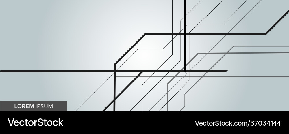 Abstract background with black overlapping Abstract background with black overlapping vector image