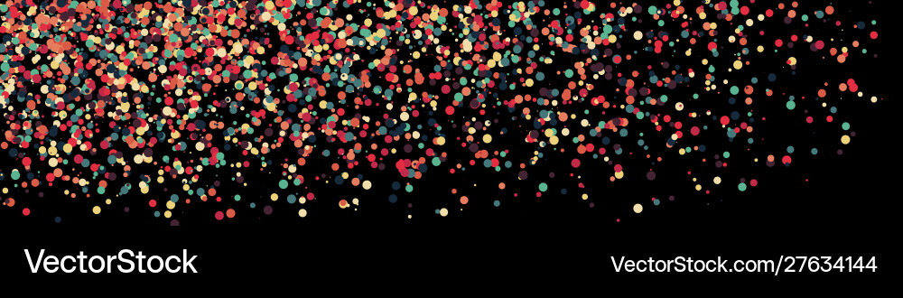 Colorful universe distribution computational vector image