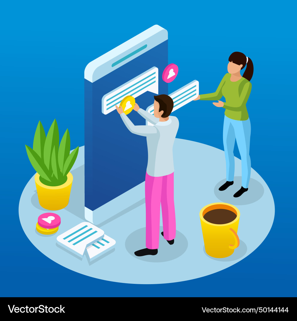 Graphic interface creating concept Graphic interface creating concept vector image