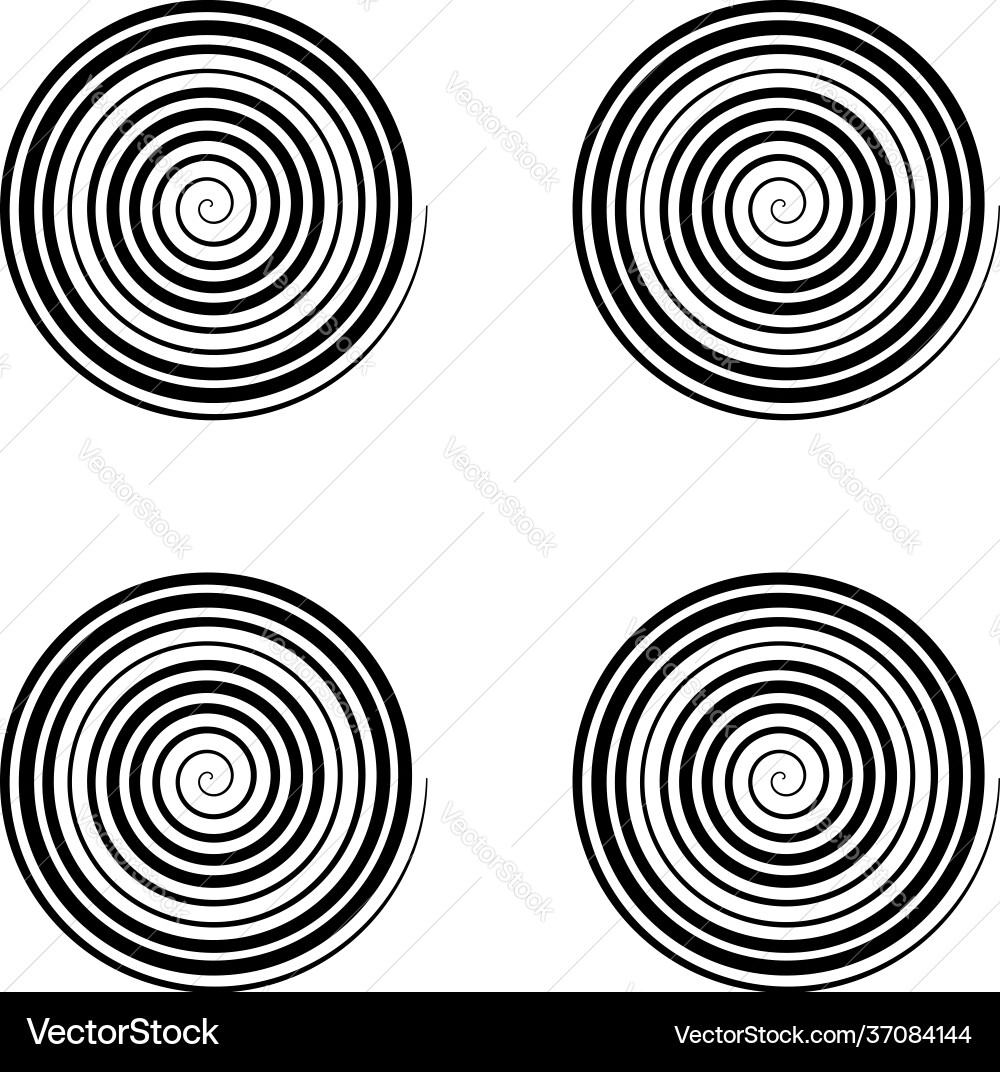 Repeatable pattern with spiral swirl twirl shape Repeatable pattern with spiral swirl twirl shape vector image