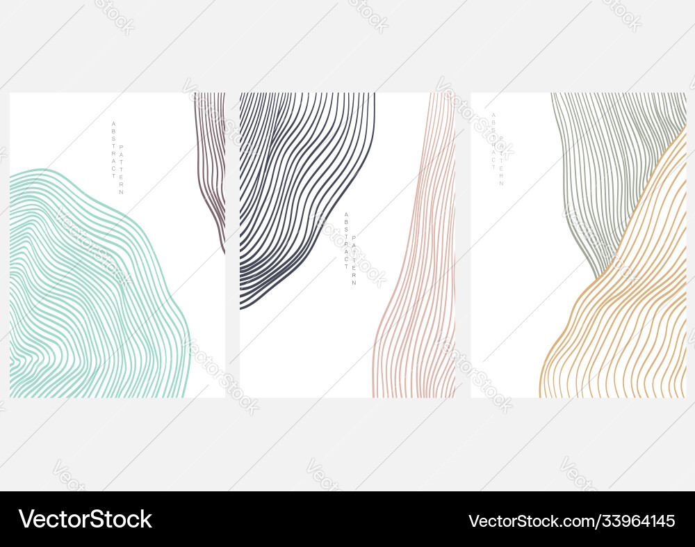 Abstract Line Pattern Background Vector Image