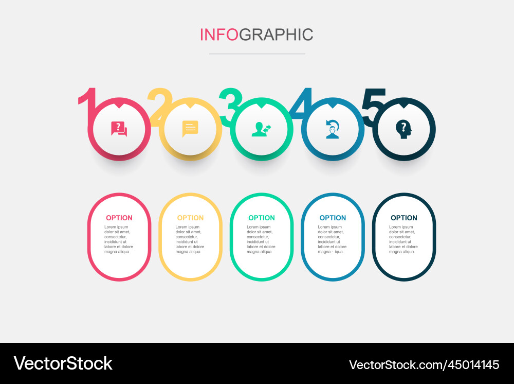 Answer comment response reply reason icons Vector Image