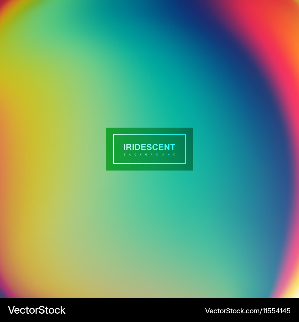 Fluid iridescent multicolored background vector image