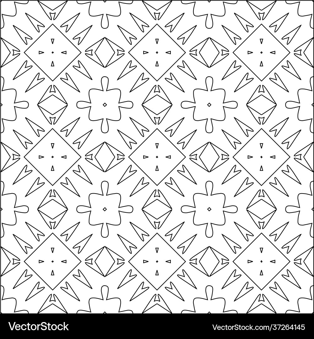 Geometric pattern with triangular elements vector image