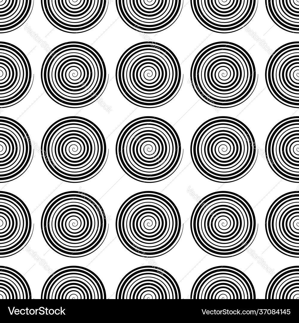 Repeatable pattern with spiral swirl twirl shape Repeatable pattern with spiral swirl twirl shape vector image