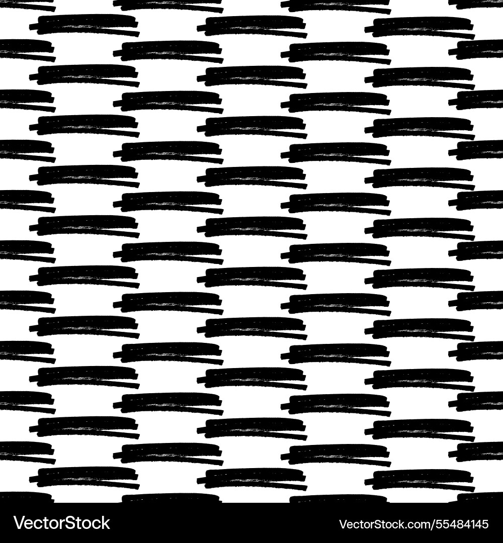 Seamless pattern with hand drawn scribble smears Vector Image