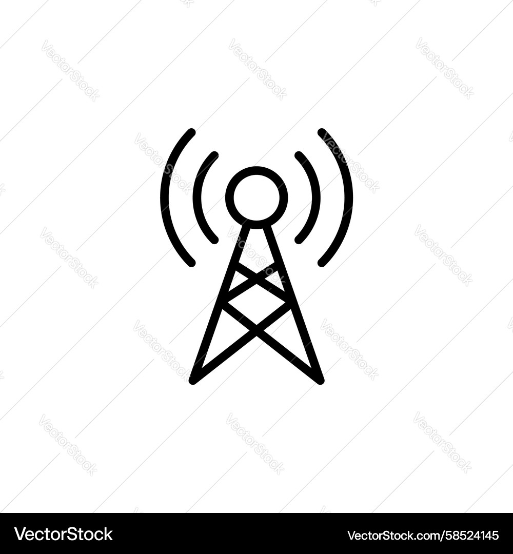 Wireless Network Connection Icon Vector Image