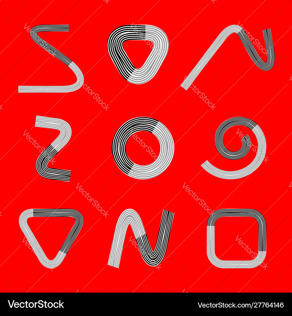 Design elements set Design elements set vector image