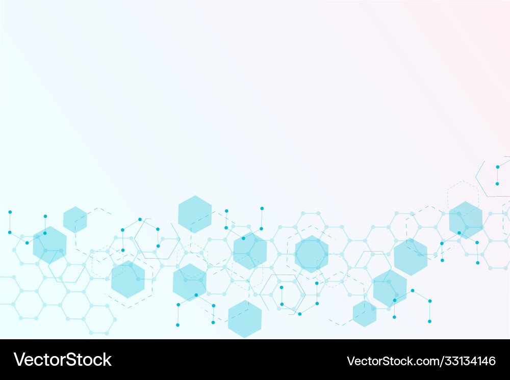 Science network pattern connecting lines and dots Science network pattern connecting lines and dots vector image