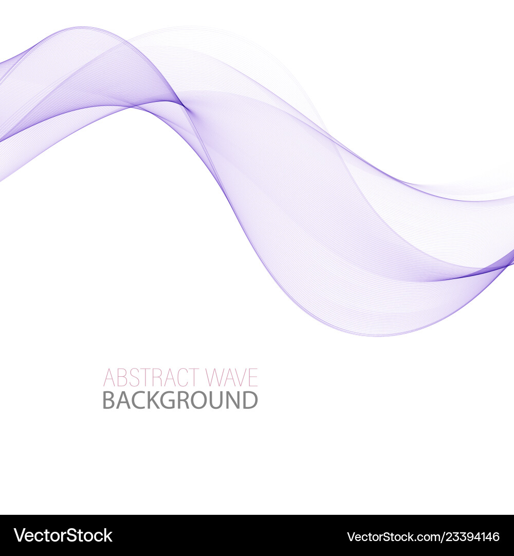 Smooth wavy blue lines in the form Smooth wavy blue lines in the form Vector Image