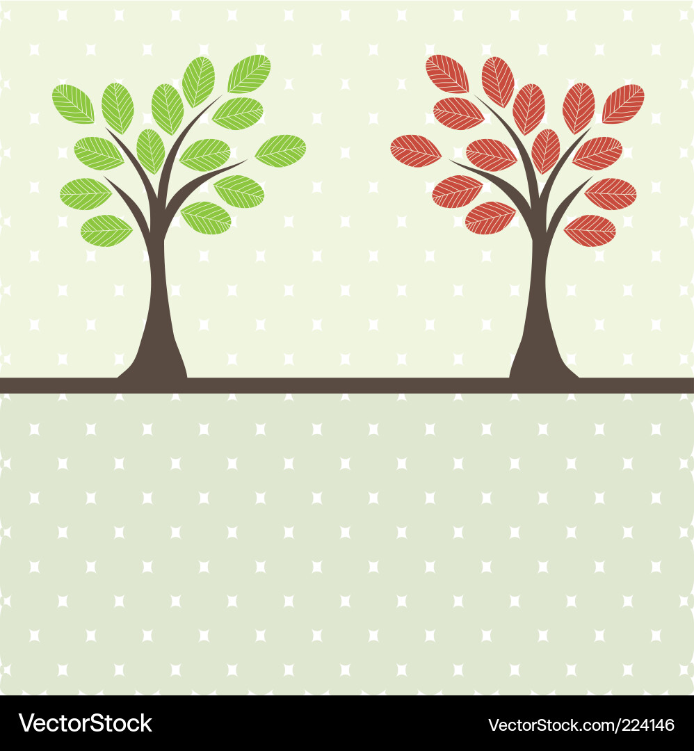 Tree vector image