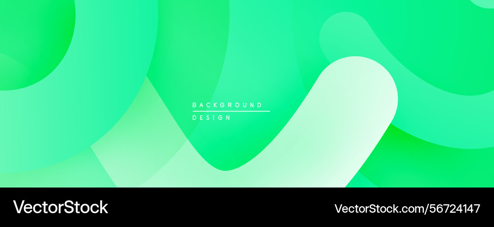 Abstract green background overlapping shapes Abstract green background overlapping shapes Vector Image