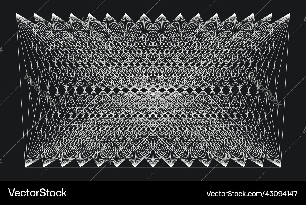 Abstract random straight lines grid mesh shape Abstract random straight lines grid mesh shape vector image