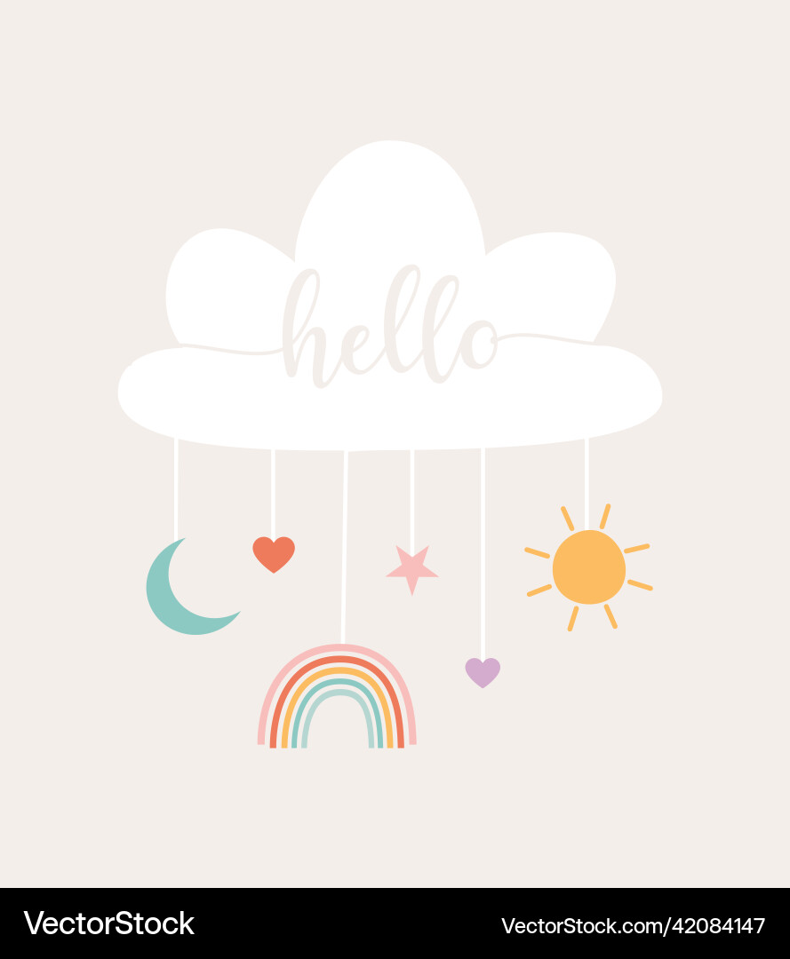 Magical icons print design with slogan Magical icons print design with slogan vector image