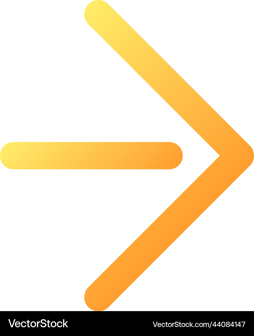Move forward pixel perfect flat gradient color ui Move forward pixel perfect flat gradient color ui vector image