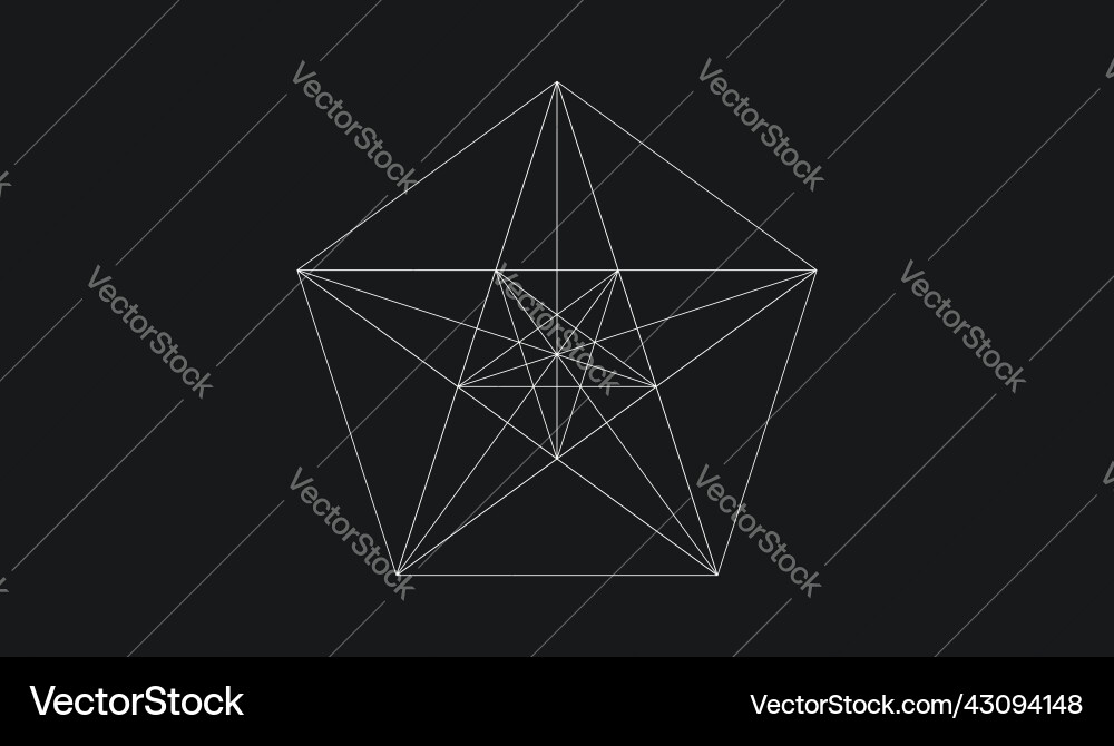 Abstract random straight lines grid mesh shape Abstract random straight lines grid mesh shape vector image
