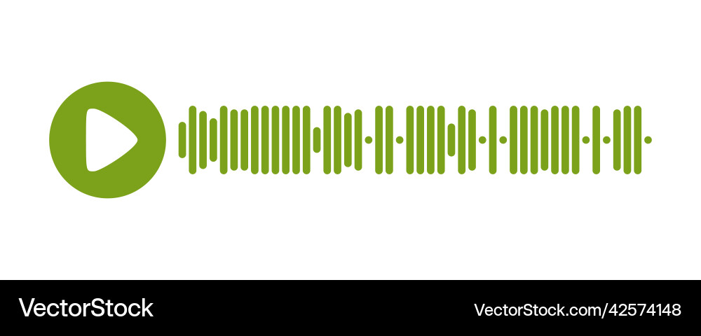 Aufnahme von Audio-Nachricht-Template ui-Element Aufnahme von Audio-Nachricht-Template ui-Element vektorbild