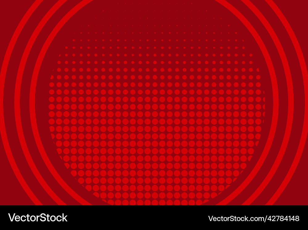 Background halftone dark red shape dotted pattern Background halftone dark red shape dotted pattern Vector Image