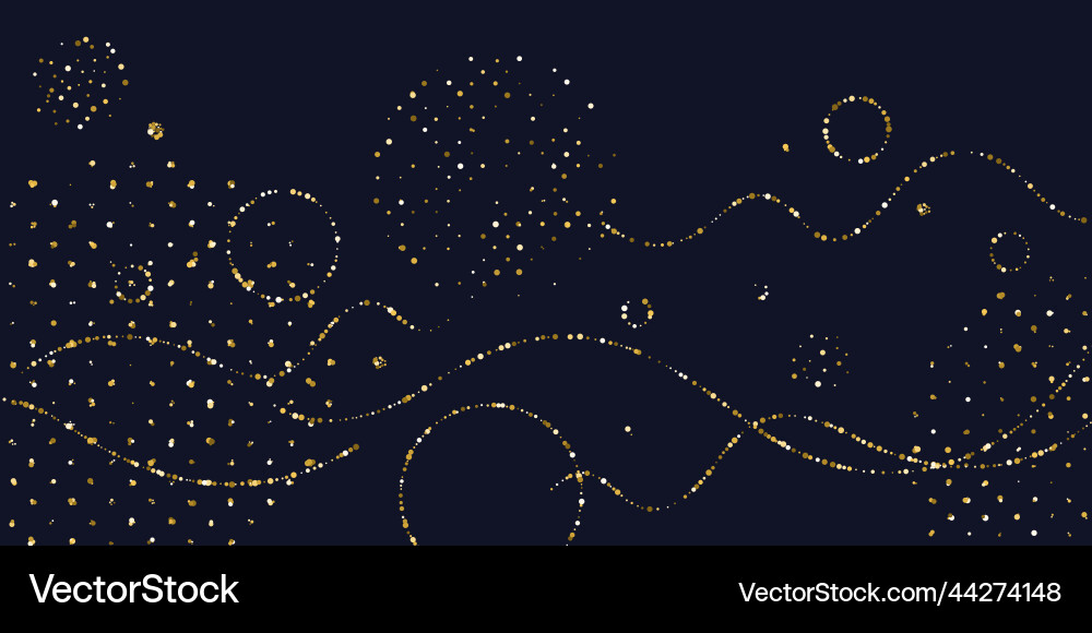 Poster with dynamic waves Poster with dynamic waves vector image