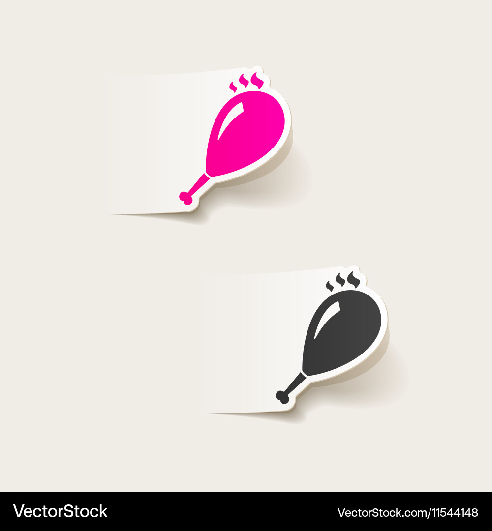 Realistic design element gammon Vector Image