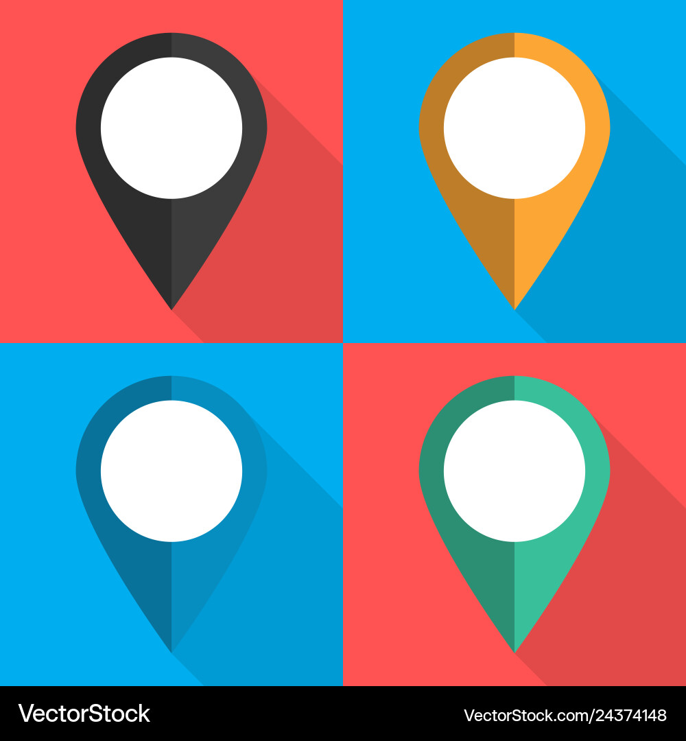 Set of pointers to the map on different Set of pointers to the map on different vector image