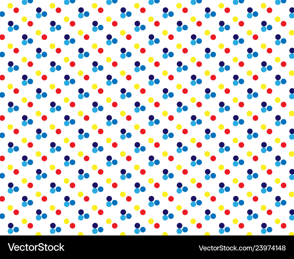 Vertically blue red dotted pattern repeating Vertically blue red dotted pattern repeating Vector Image